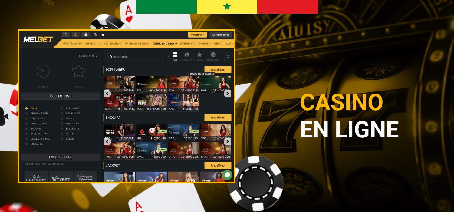 jeux de casino sur melbet