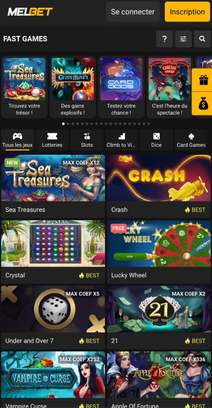 melbet casino en ligne