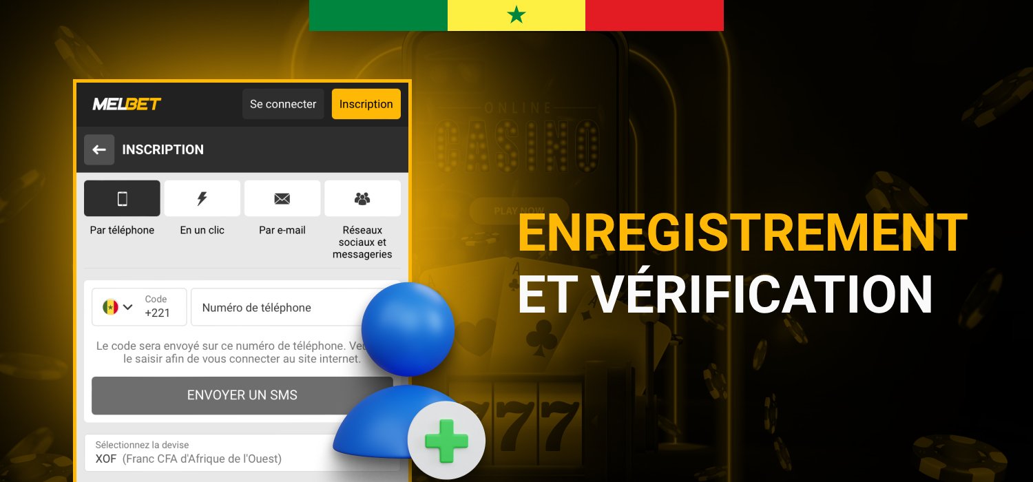 compte d'enregistrement et de vérification