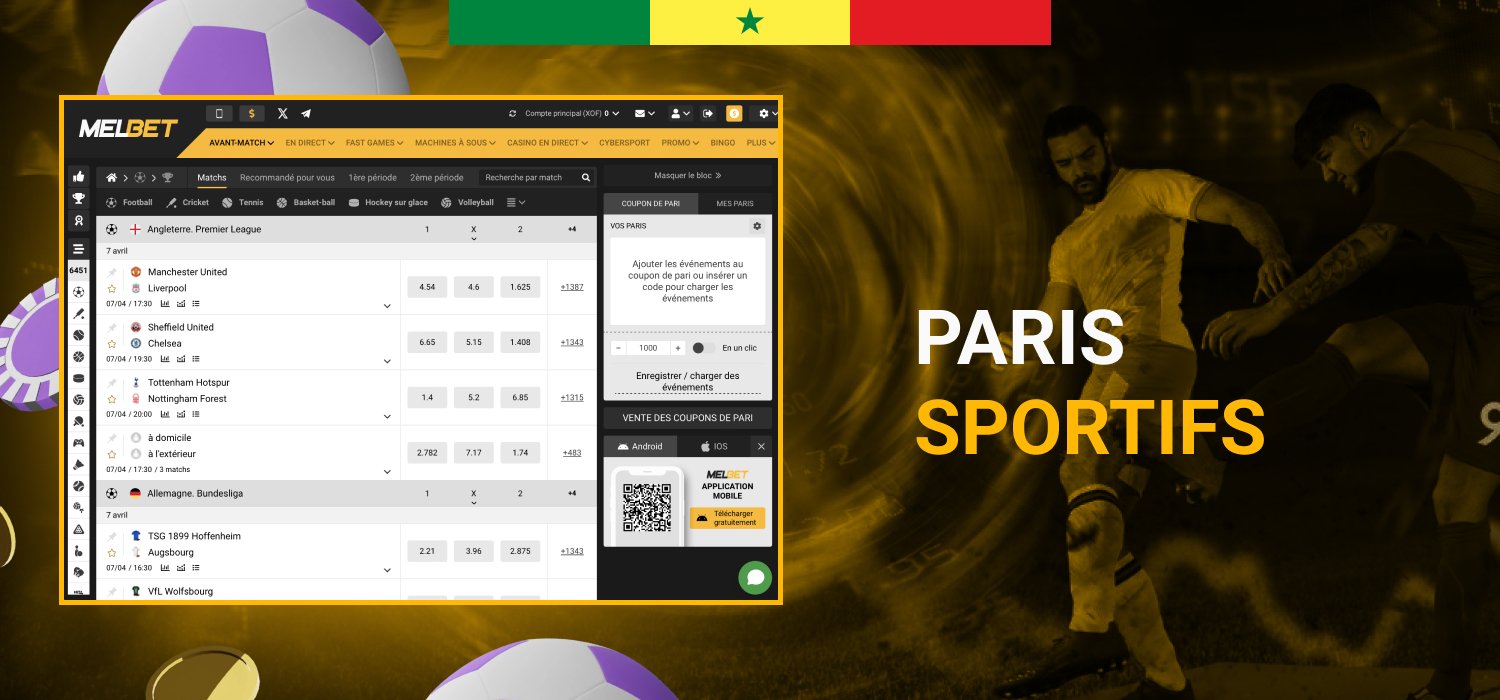 paris sportifs au senegal