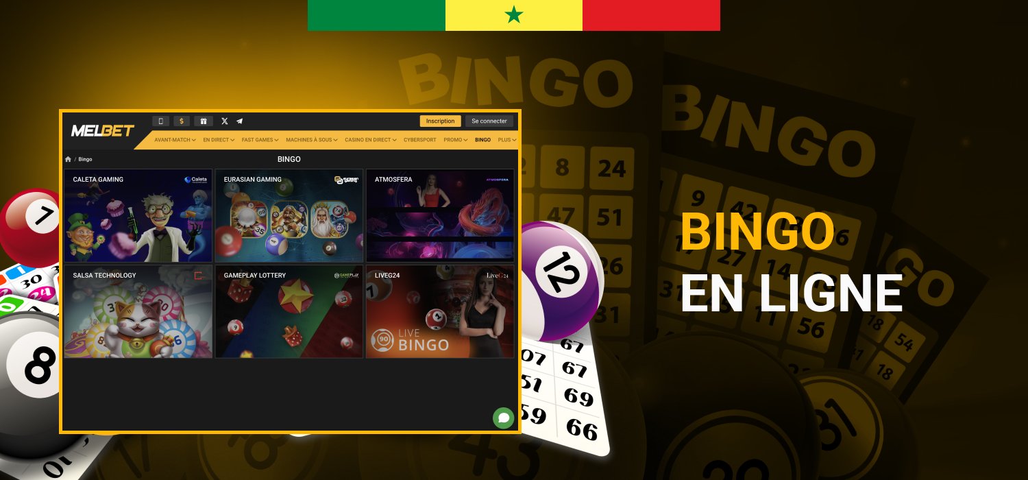 variété des jeux de bingo